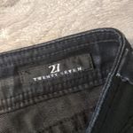 Affliction  Los Angeles Raquel Skinny Fit Black Coated Jeans Size 27 Photo 2