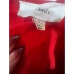 A loves A  Red V Neck Fit & Flare Dress Black Vine Sz 2 Photo 6