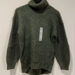 Old Navy Olive green knit turtleneck sweater Photo 0