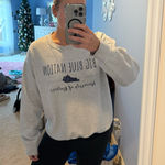 Gildan Grey  Big Blue Nation Crewneck Photo 0