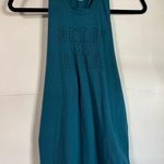 PINK - Victoria's Secret  “Get on My Level” Twist Back Tank Dark Teal Size XS Photo 4