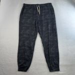 Vuori  Sz L Performance Joggers Pants DreamKnit Camo Dark Gray Soft Stretch Women Photo 2