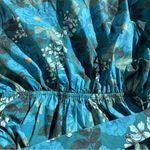 WYATT WYLDE Frances Dress Bloom 3/4 Sleeves Dress Medium Blue Photo 14