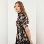  Dresses Nwt Likely Brandie Mini Dress Black With Floral Print size 4 -b14 Photo 1