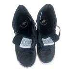 Nike Court Legacy Canvas Mid Women Shoes Size 7 Black White Trainers Sneakers Photo 6