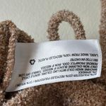 Wild Fable  Cozy Brown V-Neck Ruched Knit Sweater Photo 5