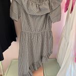 Love Shack Fancy  Gingham Asymmetrical Ruffled Sundress Photo 7