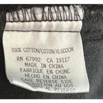 Vintage Adriana Bermani Sport Black Velour Pants Sz 14 Vintage Y2K Goth Photo 3