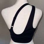 Bandier NWOT One Shoulder Bra in Black Size Small Photo 2