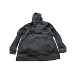 Abercrombie & Fitch Abercrombie water/wind resistant jacket dark gold buttons hooded womens‎ S Photo 6