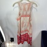 Charming Charlie Charming Charlie Dress Sleeveless Crochet Detail Tie Dye Casual Photo 2