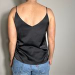 Wantschun Silk Satin Cami Size L Black Size L Photo 1