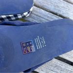 Draper James Stella navy Sandals size 8 checkered spring cottagecore summer Photo 6