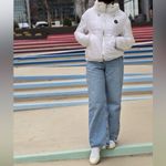 White Pearl women’s puffer size small Photo 7