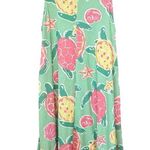 Simply Southern Green and Pink Ruffled Sundress Photo 2