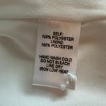 Lulus  Wine & Dine white Swiss dot long sleeve mini skater dress size S Photo 7