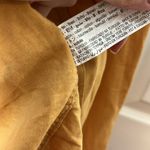 ZARA  Linen Cotton, Relaxed, Fit, Button Down, Sunny, Color, Shirt, Mock Neck Photo 6