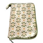 Temptations by Tara Reusable Totes Packable Green White Floral Shopping Bags Photo 0