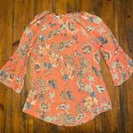 Spense  Floral Top with Bell Sleeves, Size L Photo 6