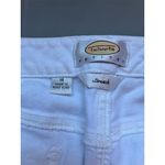 Talbots Petites Women's White Stretch Straight Jeans Size 14 Photo 6