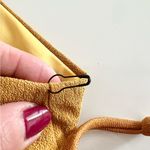 One Piece Jade swim swimsuit asymmetrical mustard yellow XS new Photo 6