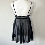 Goth Babydoll Slip Black Size L Photo 3
