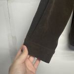 TEDDI Women’s Tracksuit Jacket Size Large Brown Zip Front Embroidered Floral Photo 2