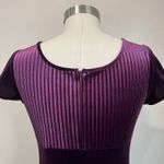 Papell Boutique Vintage Regency Whimsigoth Velvet Evening Gown Size 10 Purple Photo 3