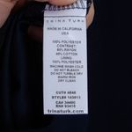 Trina Turk Yasmine Sleeveless Pants Jumpsuit Navy Blue Womens Size 6 Photo 9