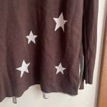 Anthropologie Splendid Sydney Reversible Hooded Cardigan Chocolate Stars Photo 12