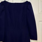 Milly  Belted Clare Puff Sleeve Dress Photo 4