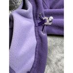 L.L.Bean  Womens Purple Fleece Jacket Full Zip Polartec Outdoor Coat L Photo 7
