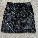 Bear Dance  Astrology Constellation Mini Black Velvet Skirt Photo 1