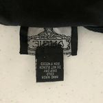 Angie Crop Top Flowy Goemetric Striped Boho Sleeveless V Neck Beige Black Size S Photo 3