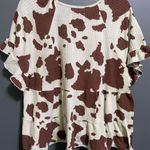 Simply Southern Cowprint Top Photo 3