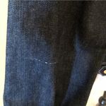 Anne Klein Indigo Denim Jacket with Gold Button and Stitched Accents Sz 12 Photo 11