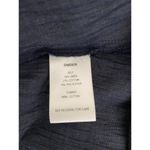 Staci Snider Dark Blue Linen Black Mesh High Low Outdoors Summer Maxi Dress Size XS Photo 9