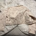 AG Adriano Goldschmied Ag Cream Mirah Jean Jacket Floral Winter Almond Photo 3