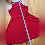 Olivia Rae  Red Skater Mini Dress Photo 5