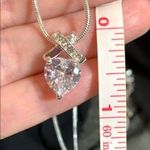 Swarovski Elements Infinity Heart Pendant on Silver Chain Necklace Photo 15