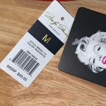 Marilyn Monroe NWT  Red & White Striped Push Up Bikini Top Photo 5