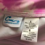 California Waves Pink Tie Dye High-Waist Bikini Bottoms NWT LARGE Photo 5