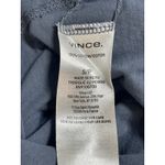 Vince Women's Blue Half Sleeve Crew Neck Basic Pullover T Shirt Tee Top Size S Photo 3