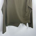 NYDJ  Open Front Sweatshirt Jacket Olive Green Small Photo 10