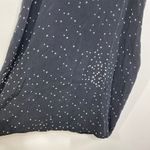 Madison Marcus  Black White Star Printed 100% Silk Mini Dress Women's Size Small Photo 3