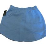 Wild Fable  Women's Blue Fleece Mini Skirt With Pockets - Size Medium - NWT Photo 0