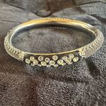 Bracelet Wire and Rhinestone studded Steam Punk Style Bangle Costume Silver Photo 9