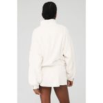 Alo Yoga Cropped Elevation Coverup Ivory M Photo 1