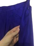 Vintage purple beaded two piece silk pant suit set top ICE WOMENS SIZE 6 Photo 7