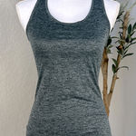 Nike Women’s Racerback Athletic Dri Fit Fitted Classic Gray Tank Size XS Photo 0